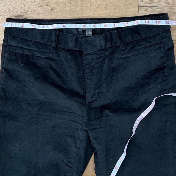 Banana Republic black velvet Sloan pant - Picture 10 of 11